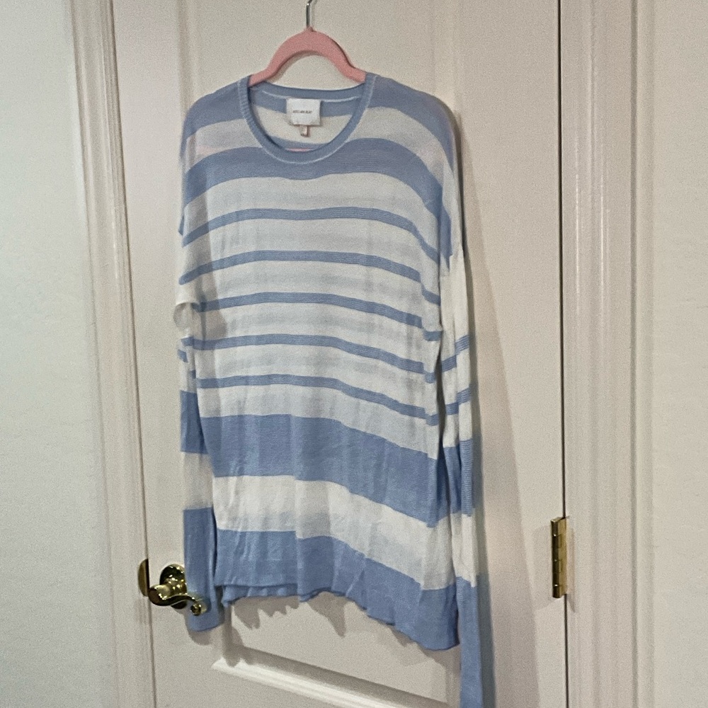 Skies Are Blue Striped Sweater